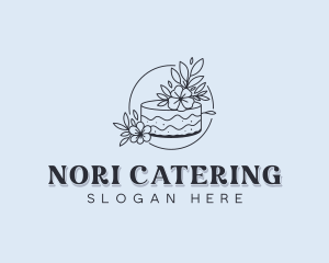 Dessert Wedding Cake logo design