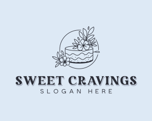 Dessert Wedding Cake logo design