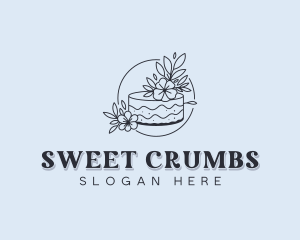 Dessert Wedding Cake logo design