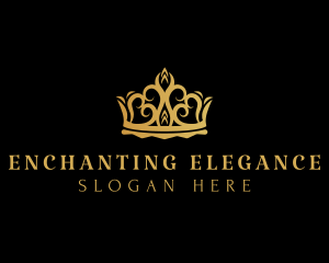 Elegant Royalty Crown logo design