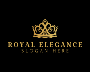 Elegant Royalty Crown logo design