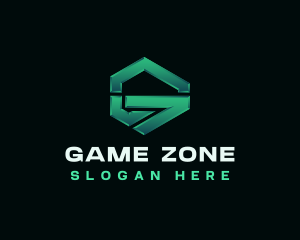 Cyber Gaming Letter G logo design