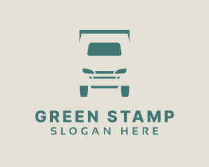 Green Truck Forwarding logo design