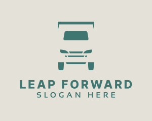 Green Truck Forwarding logo design