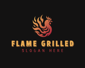 Chicken Barbecue Grill logo design