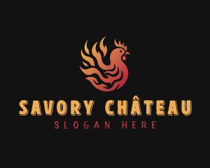 Chicken Barbecue Grill logo design