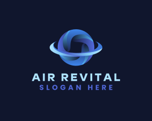 Fan Air Ventilation logo design