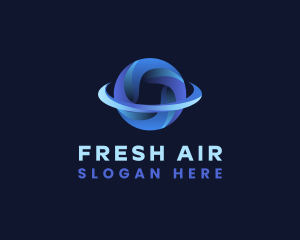 Fan Air Ventilation logo design