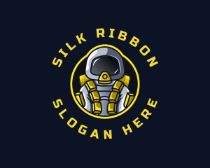 Astronaut Space Explorer logo design