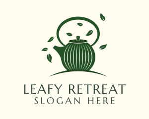 Kettle Leaf Teahouse logo design