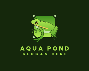 Amphibian Toad Frog logo