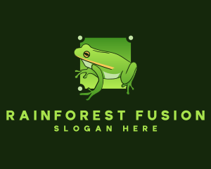 Amphibian Toad Frog logo