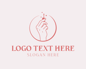 Feminine Hand Manicure logo