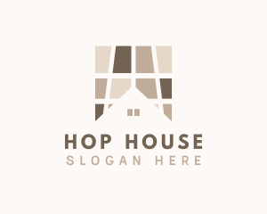 House Floor Tiles logo design