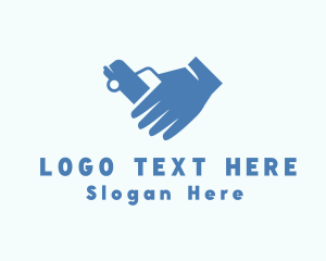 Car Agent Hand Logo