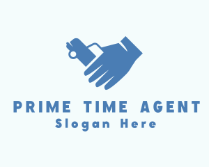 Car Agent Hand logo design