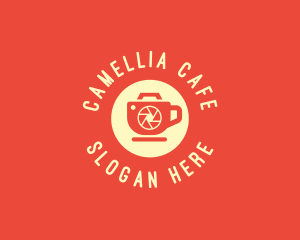 Cafe Camera Photo logo design