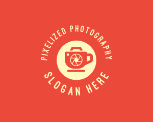 Cafe Camera Photo logo design