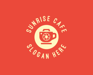 Cafe Camera Photo logo design