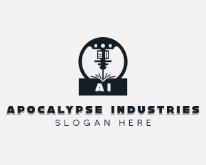 Industrial Laser Engraving logo design