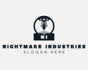 Industrial Laser Engraving logo design