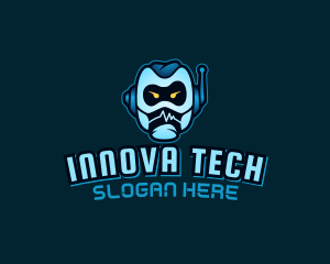 Gaming Tech Robot logo design