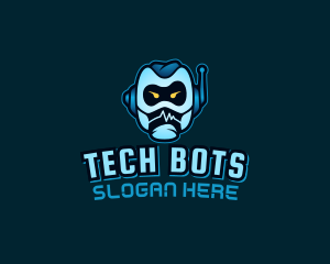 Gaming Tech Robot logo design