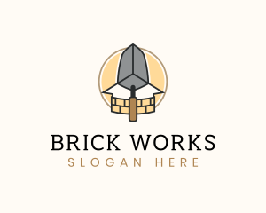 Brick Tools Construction logo design