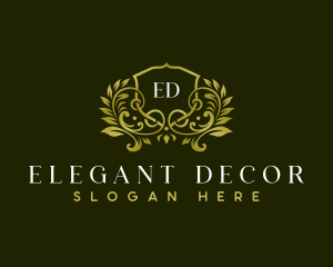 Florist Elegant Boutique logo design