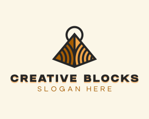 Egyptian Pyramid Business logo design