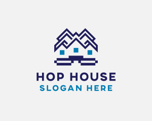 Property House Roofing logo design