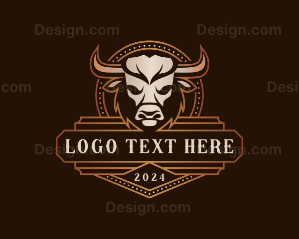 Bull Buffalo Horn Logo