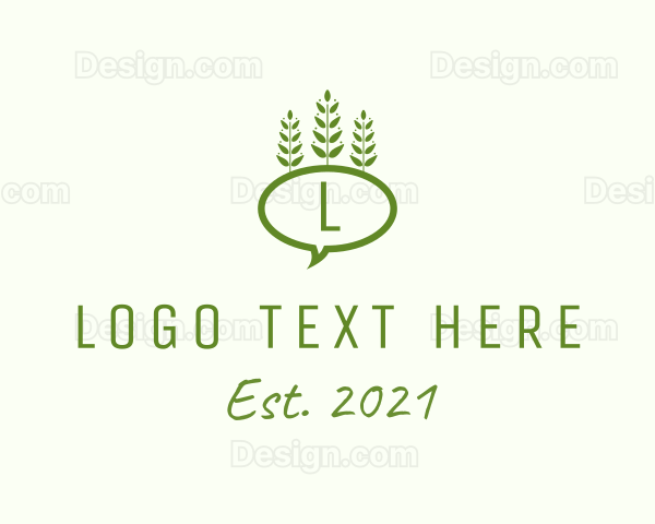 Plant Leaf Nature Logo