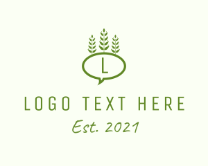 Plant Leaf Nature logo