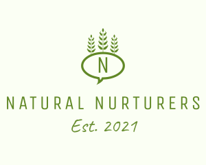 Plant Leaf Nature logo design