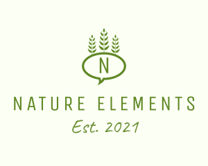 Plant Leaf Nature logo design