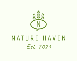 Plant Leaf Nature logo design