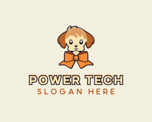Puppy Dog Ribbon logo
