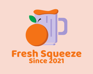 Citrus Orange Juice  logo design