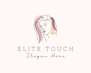 Deluxe Lady Stylist  logo design