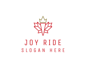 Royal Maple Trip logo design