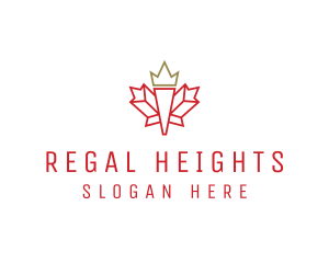 Royal Maple Trip logo design