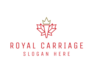 Royal Maple Trip logo design