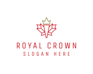 Royal Maple Trip logo design