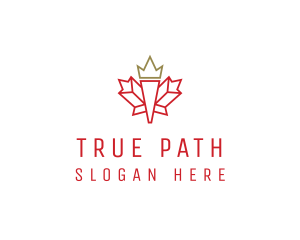 Royal Maple Trip logo design