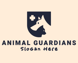 Dog Cat Veterinarian logo