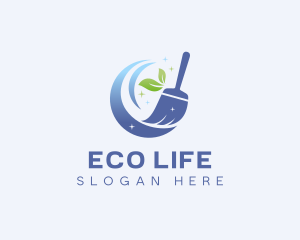 Eco Friendly Cleaning Products logo design