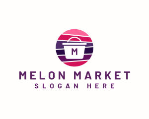 Market Shopping Basket logo design