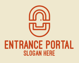 Orange Door Company  logo design