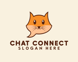 Cute Cat Messaging logo